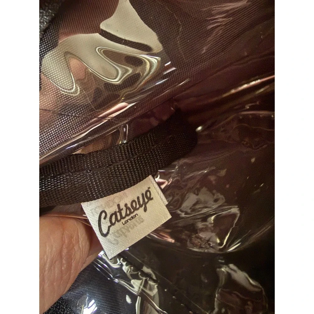Catseye London Cosmetic Bag Small Pug Dog Face Print Zippered Pouch NEW Kitsch